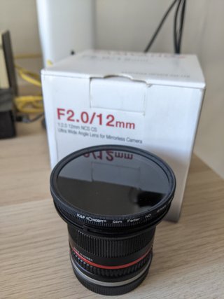 Samyang 12mm f/2.0 NCS CS Sony E