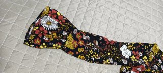 Vestido Stradivarius floral manga larga