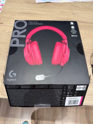 Logitech Pro X 2 Lightspeed Auriculares Rosa