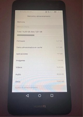 Huawei Y6 2017 Negro