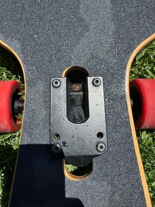 Longboard Quiksilver Negro y Rojo
