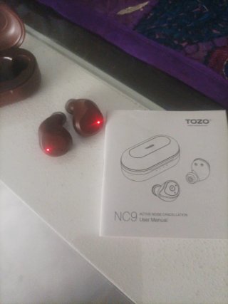 Auriculares Bluetooth TOZO NC9 Marrón/Negro