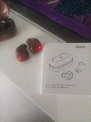Auriculares Bluetooth TOZO NC9 Marrón/Negro