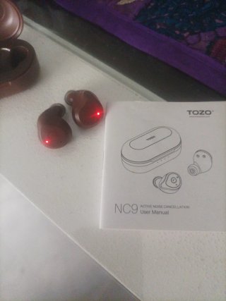 Auriculares Bluetooth TOZO NC9 Marrón/Negro
