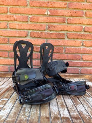 Fijaciones Burton Custom M