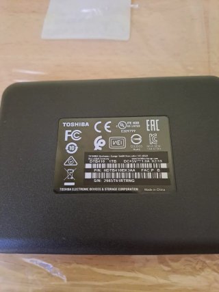 2x Toshiba 1TB Discos Duros Externos