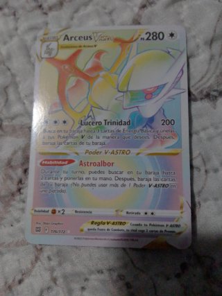 Carta Pokémon Arceus VSTAR 176/172 Secret Rare