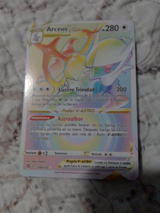 Carta Pokémon Arceus VSTAR 176/172 Secret Rare