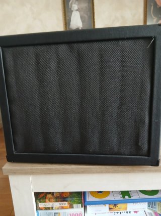 Pantalla de guitarra negra Thiele