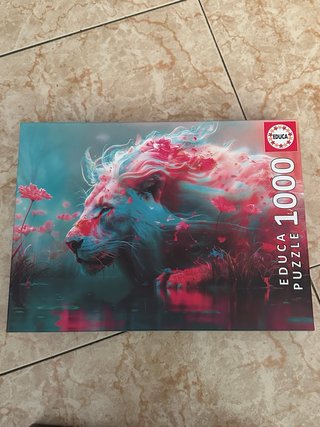 Lote  4 puzzles Educa 500 y 1000 piezas