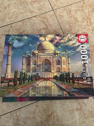 Lote  4 puzzles Educa 500 y 1000 piezas