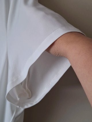 Blusa blanca talla 52