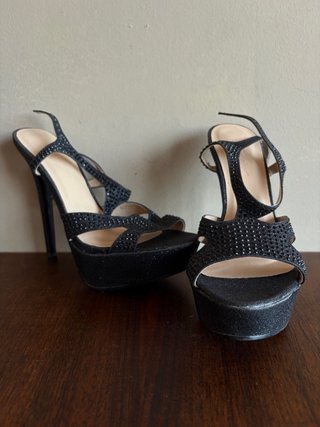 Zapatos de tacón negros T36