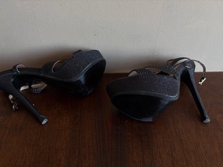 Zapatos de tacón negros T36
