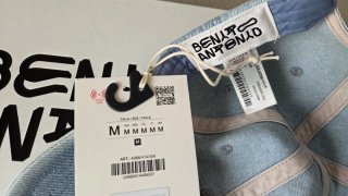 Gorra Zara x Bad Bunny Benito Antonio Denim