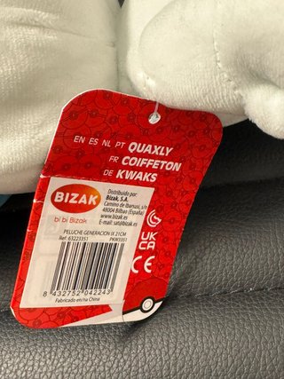 Peluche Pokemon Quaxly 20 cm
