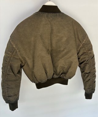 Chaqueta Bomber Zara efecto piel borrego