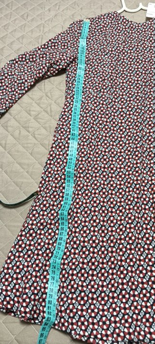 Vestido estampado H&M talla M