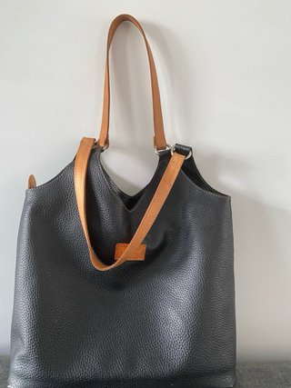 Bolso de mano negro