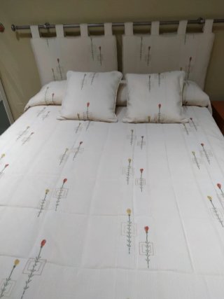 Cama Matrimonio 1.50 con Canapé, colchón etc.