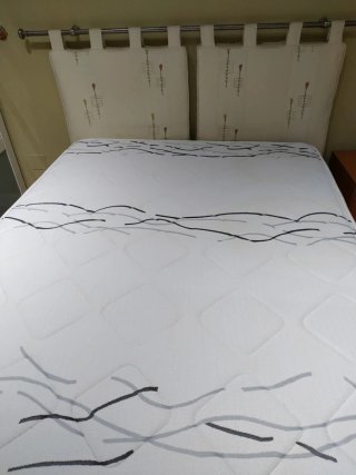 Cama Matrimonio 1.50 con Canapé, colchón etc.