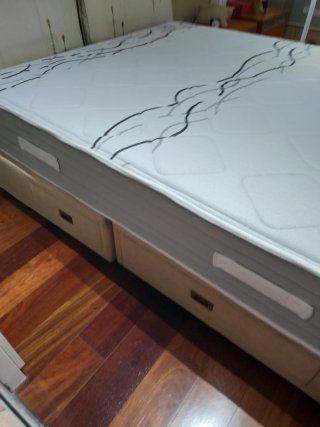 Cama Matrimonio 1.50 con Canapé, colchón etc.
