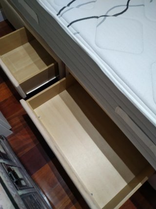 Cama Matrimonio 1.50 con Canapé, colchón etc.