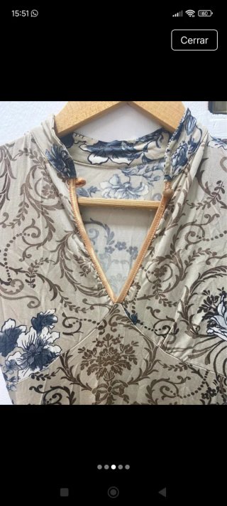 Vestido estilo oriental