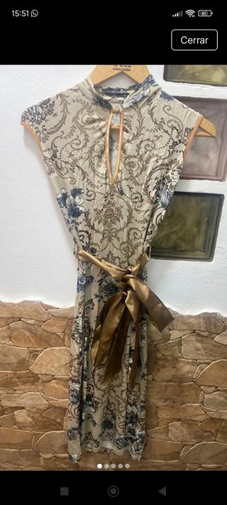 Vestido estilo oriental