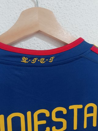 Camiseta Iniesta 2010 España talla XL