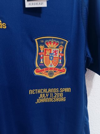 Camiseta Iniesta 2010 España talla XL