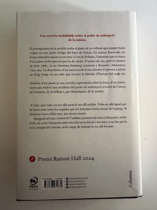 Llibre Ramon Gener - Història d'un piano