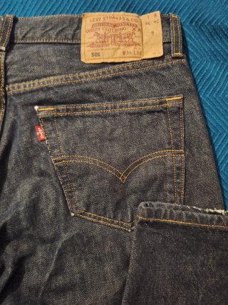 2 Vaqueros Levi's 501 Vintage