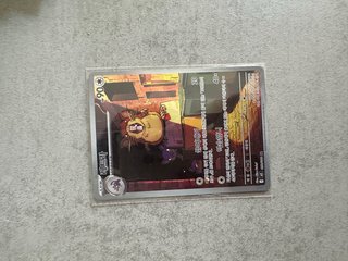 Carta Pokémon Raticate Team Rocket Coreano