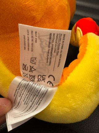 Peluche Pokemon Charmander 20 cm
