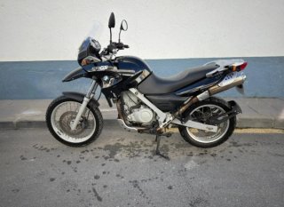 BMW F650GS Adventure Negra