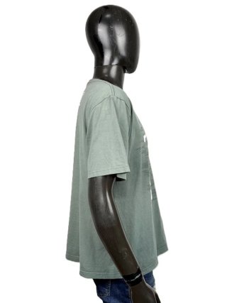 T-Shirt Diesel Uomo XL Verde Salvia Logo Vintage