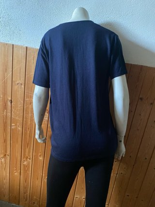 Cardigan Bernardini blu manica corta