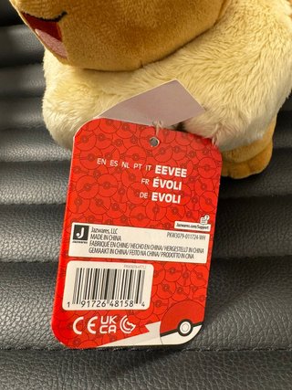 Peluche Pokemon 20 cm Eevee