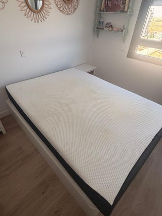 Canapé Abatible Blanco 135cm