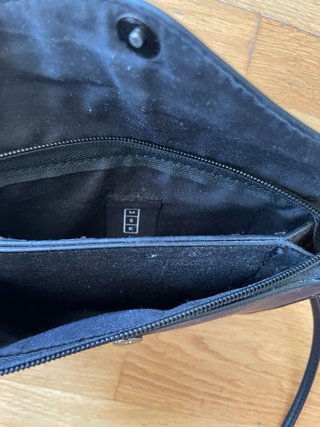 Bolso bandolera MSK negro con borla