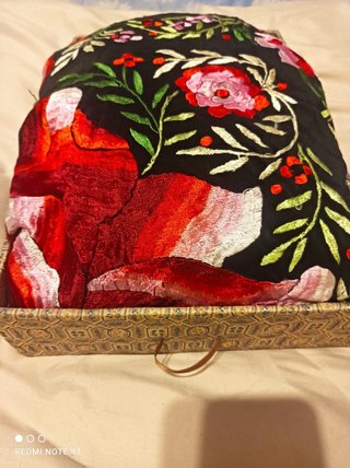 Mantón de Manila Negro