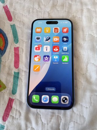 iPhone 16 128GB Azul con Caja y Cargador
