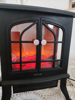 Chimenea eléctrica decorativa