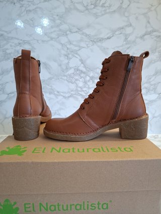 Botines El Naturalista Talla 37 Marrones