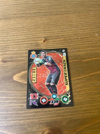 Pack 4 cromos fútbol Super Cracks 2014/15