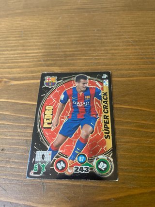 Pack 4 cromos fútbol Super Cracks 2014/15