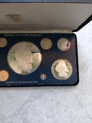 Set de Monedas República de Panamá 200 gramos
