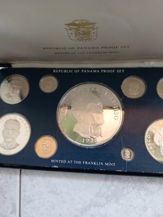 Set de Monedas República de Panamá 200 gramos