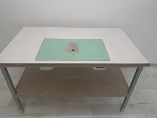 MESA INDUSTRIAL. BANCO DE TRABAJO. TALLER PATRONES
